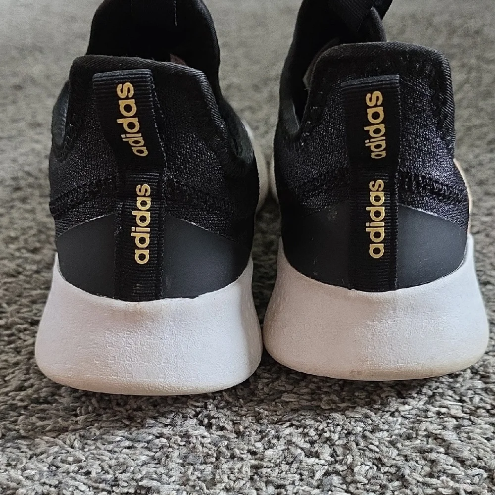 Adidas Women's Black and Brown Leopard Sneakers - Picture 4 of 4